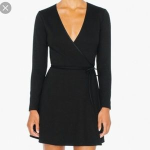 American apparel wrap dress